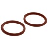 RS PRO Silicon O-Ring, 18.72 mm Inside Diameter, 0.9375 in Outside Diameter, 2.62 mm Thickness, Shore 60 Hardness 527-9885