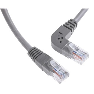 RS PRO Cat5e Ethernet Cable 3 m Grey RJ45 Male to RJ45 Male U/UTP PVC 528-0138