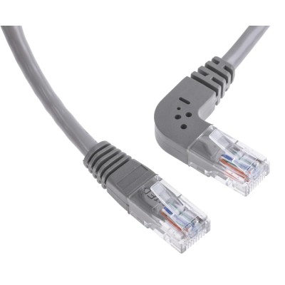 RS PRO Cat5e Ethernet Cable 3 m Grey RJ45 Male to RJ45 Male U/UTP PVC 528-0138