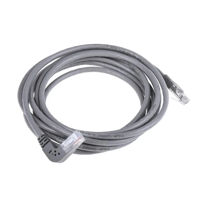 RS PRO Cat5e Ethernet Cable 3 m Grey RJ45 Male to RJ45 Male U/UTP PVC 528-0138