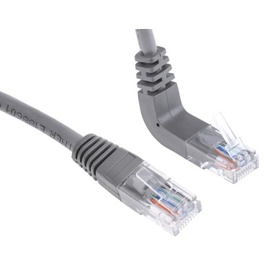 RS PRO Cat5e Ethernet Cable, 2 m, Grey RJ45 Male to RJ45 Male U/UTP PVC 528-0166