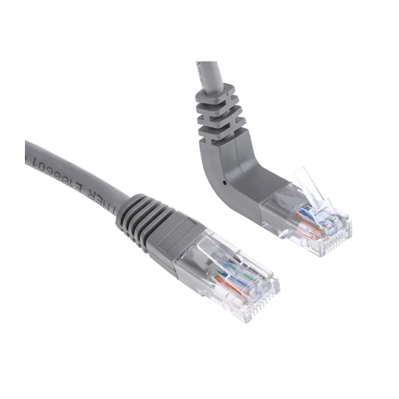 RS PRO Cat5e Ethernet Cable, 2 m, Grey RJ45 Male to RJ45 Male U/UTP PVC 528-0166