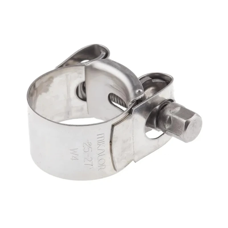 MIKALOR Wide Band Stainless Steel Hose & Jubilee Clip M0301305-9, High-Pressure Resistant Construction