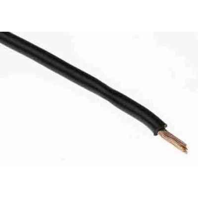 RS PRO Black Hook Up Wire 16 AWG 1.5mm² 305m Polyvinyl Chloride Jacket 225-2150
