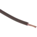 RS PRO Brown Hook Up Wire, 16 AWG, 30/0.2 mm Core Strands, 305 m Length, Polyvinyl Chloride Insulation 225-2152