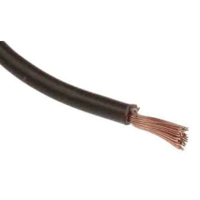 RS PRO Brown Hook Up Wire 14 AWG 50/0.25 mm Core Strands 305 m Polyvinyl Chloride 225-2156
