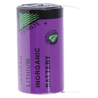 Tadiran High Capacity 3.6 V Lithium Thionyl Chloride D Battery SL2780/T
