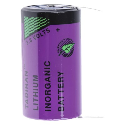 Tadiran High Capacity 3.6 V Lithium Thionyl Chloride D Battery SL2780/T