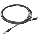 SICK Sensor Actuator Cable Female 3 Way Straight to Male 3 Way Straight, Polyurethane Jacket, 2 YF8U13-020UA1M8U13 / 2096304