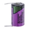 Tadiran Lithium Thionyl Chloride 3.6 V 1/2 AA Battery 800 mAh Diameter 14.7 mm SL550/T