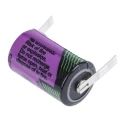 Tadiran Lithium Thionyl Chloride 3.6 V 1/2 AA Battery 800 mAh Diameter 14.7 mm SL550/T