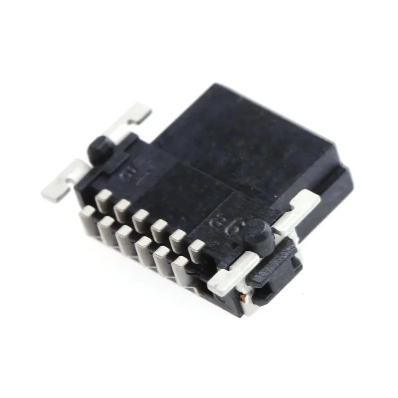ERNI SMC Series Right Angle Surface PCB Socket, 12-Contact, 2 Row, 1.27 mm Pitch, Solder Termination 154740 / 154740-E