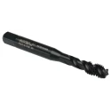 Dormer High Speed Steel M8 Metric Standard Threading Machine Tap, Spiral Flute, Right Hand, 72mm Overall Length E003M8