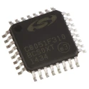 Silicon Labs 8 bit 8051 Microcontroller, 32-Pin LQFP, 25 MHz, 16kB FLASH, 1.28kB RAM, C8051F310-GQ