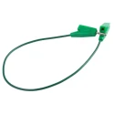 Radiall Connector Test Lead 5A, 250V AC, Green, 200mm Lead Length R929102/C290002-20CM
