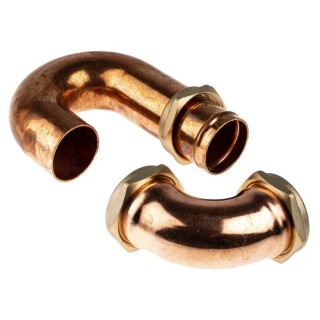 RS PRO Copper Compression Fitting 1 1/2 In BSP Female Threaded, Female BSP 1-1/2 in to Female BSP 1.5 in 225-7567