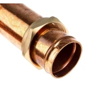 RS PRO Copper Compression Fitting 1 1/2 In BSP Female Threaded, Female BSP 1-1/2 in to Female BSP 1.5 in 225-7567
