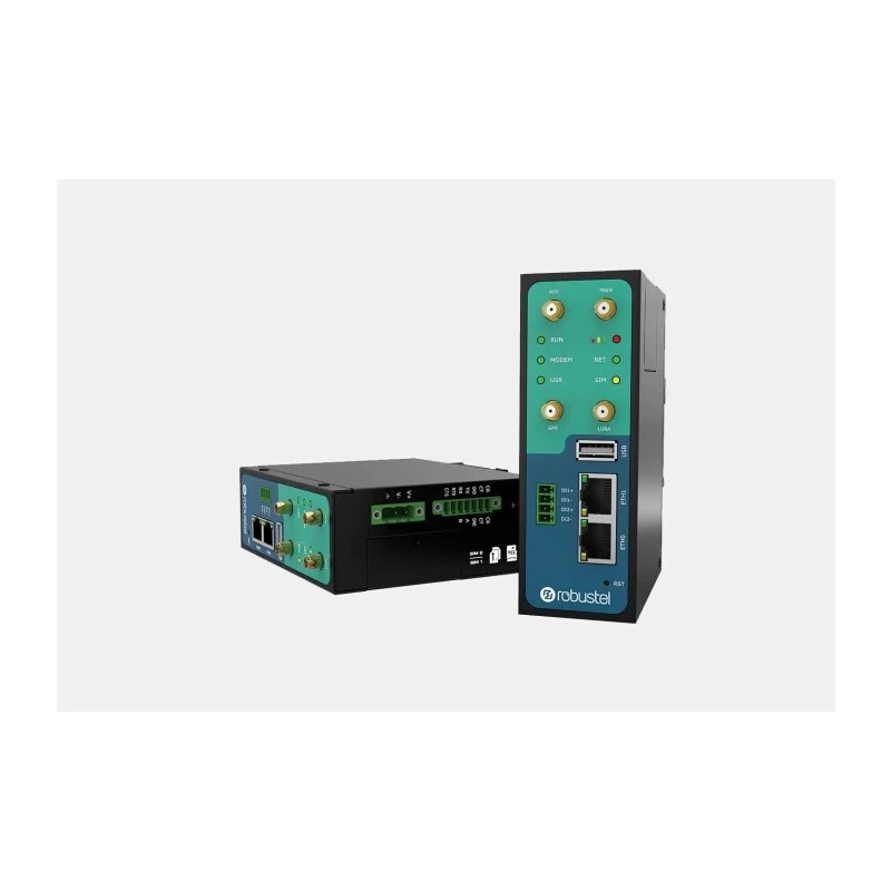 Robustel Industrial LoRaWAN 4G Ethernet Router 2 LAN Ports 100Mbps 2.4GHz R3000-LG