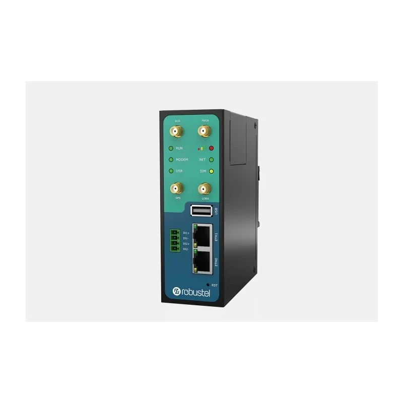 Robustel Industrial LoRaWAN 4G Ethernet Router 2 LAN Ports 100Mbps 2.4GHz R3000-LG