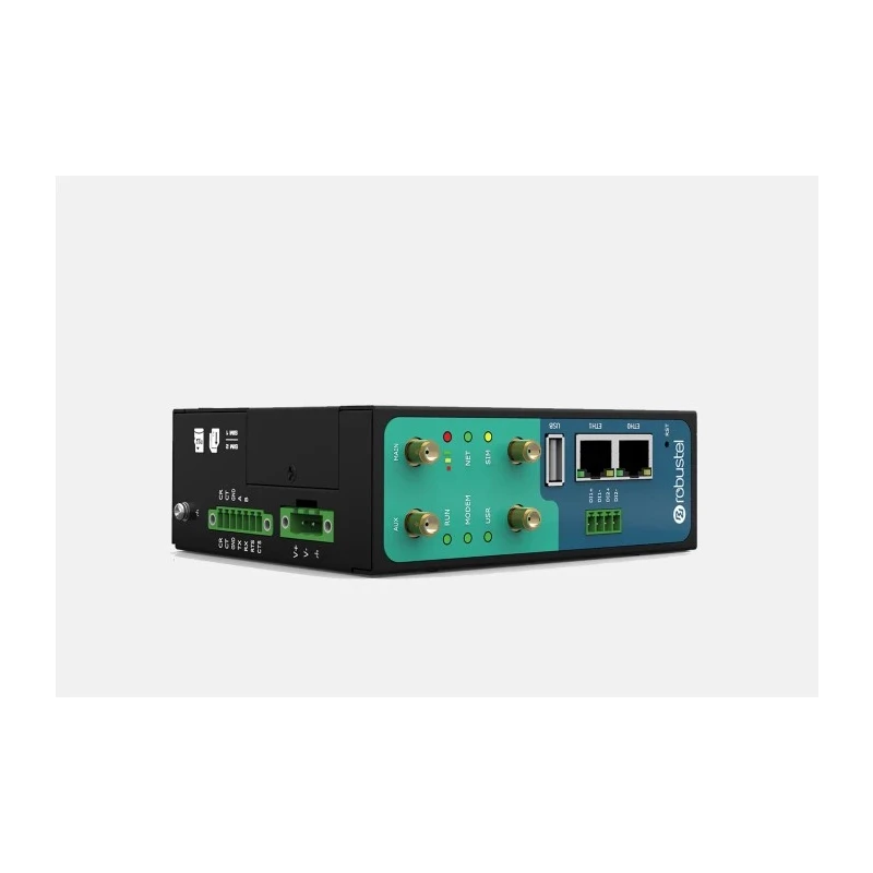 Robustel Industrial LoRaWAN 4G Ethernet Router 2 LAN Ports 100Mbps 2.4GHz R3000-LG