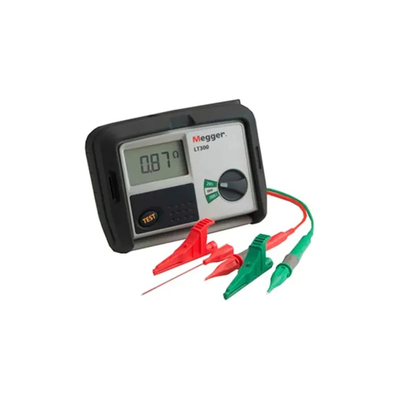 Megger Loop Impendence Tester 2 Wire 550V CAT IV High Current Auto Start LCD Display LT300-EN-BS