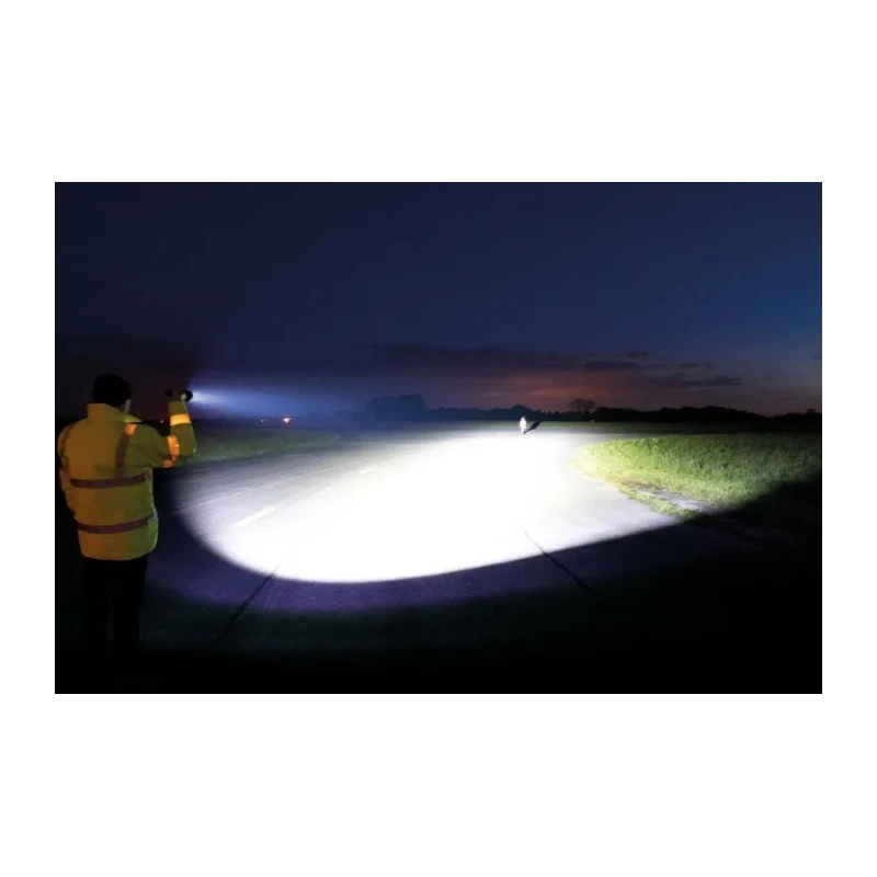 Nightsearcher LED Tactical Rechargeable Torch 11600 Lumens IP67 Aluminium Housing NSMAGNUM11600