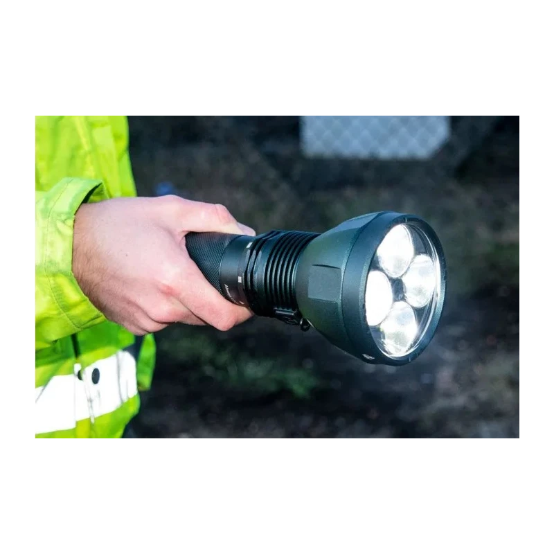 Nightsearcher LED Tactical Rechargeable Torch 11600 Lumens IP67 Aluminium Housing NSMAGNUM11600
