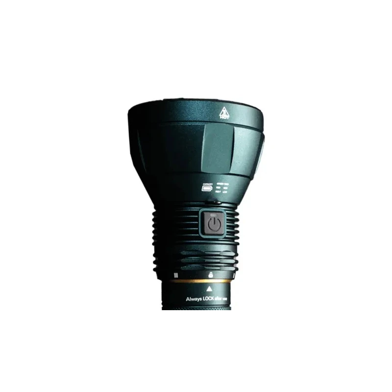 Nightsearcher LED Tactical Rechargeable Torch 11600 Lumens IP67 Aluminium Housing NSMAGNUM11600