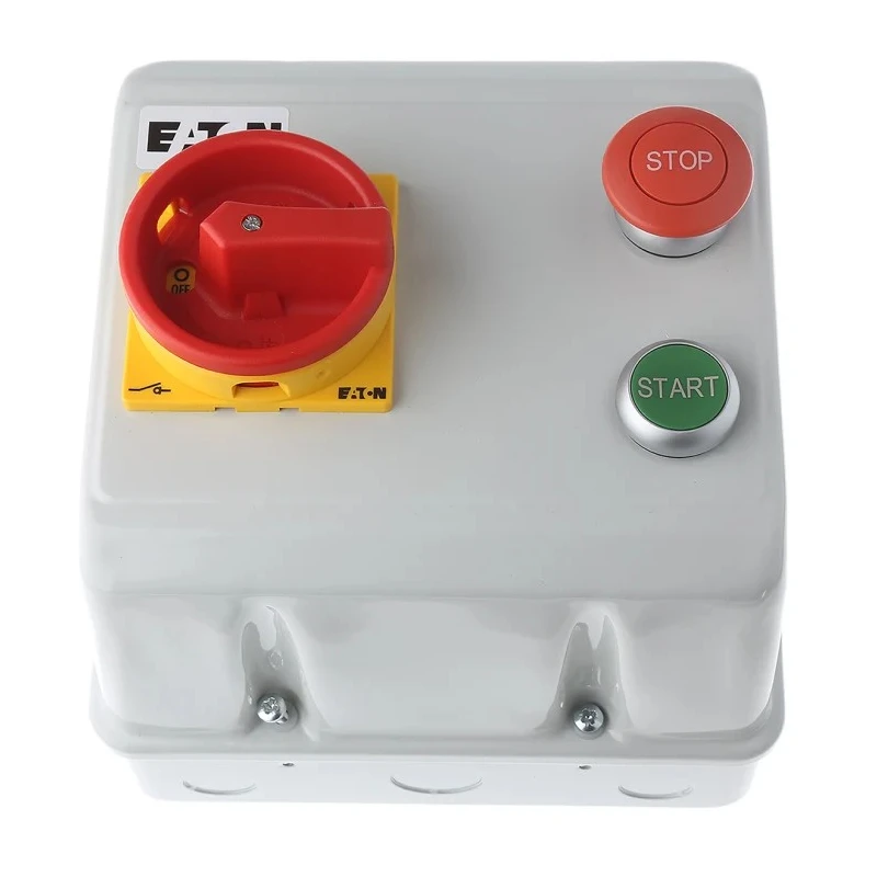 Eaton Direct On Line (DOL) Starter, 230V AC, 4 kW, 3 Phase, Surface Mount, IP55 Steel 118524 XDP4/ST(230V50HZ,240V60HZ)