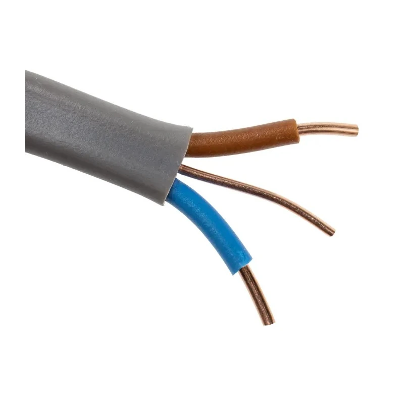 Prysmian 6242Y 3 Core Power Cable Grey 2.5mm² 500V 70°C 10m Polyvinyl Chloride 20197117