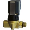 Buschjost 3 Port NC Brass Solenoid Valve 24V, 1/4 in G Threaded 8466000.9101.02400