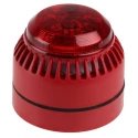 Eaton Red Sounder-Beacon Combination IP66 28V DC Panel Mount 101 dB @ 1m Electronic Sounder 
