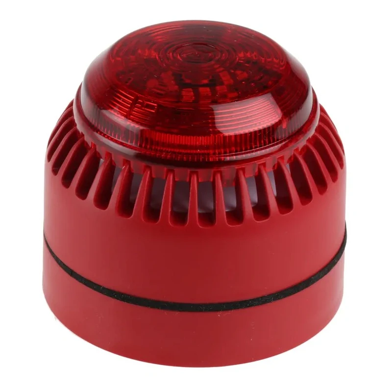 Eaton Red Sounder-Beacon Combination IP66 28V DC Panel Mount 101 dB @ 1m Electronic Sounder 