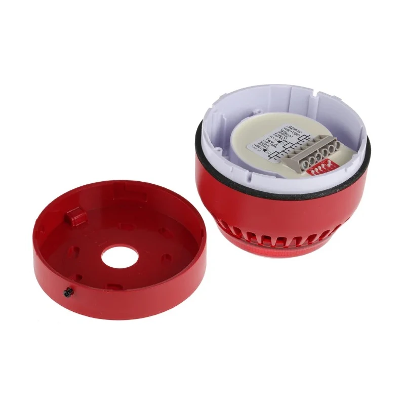 Eaton Red Sounder-Beacon Combination IP66 28V DC Panel Mount 101 dB @ 1m Electronic Sounder 