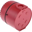 Eaton ROLP Series Electronic Sounder Surface Mount Red ABS Housing 28V DC 32-Tone 102 dB IP65 IP65