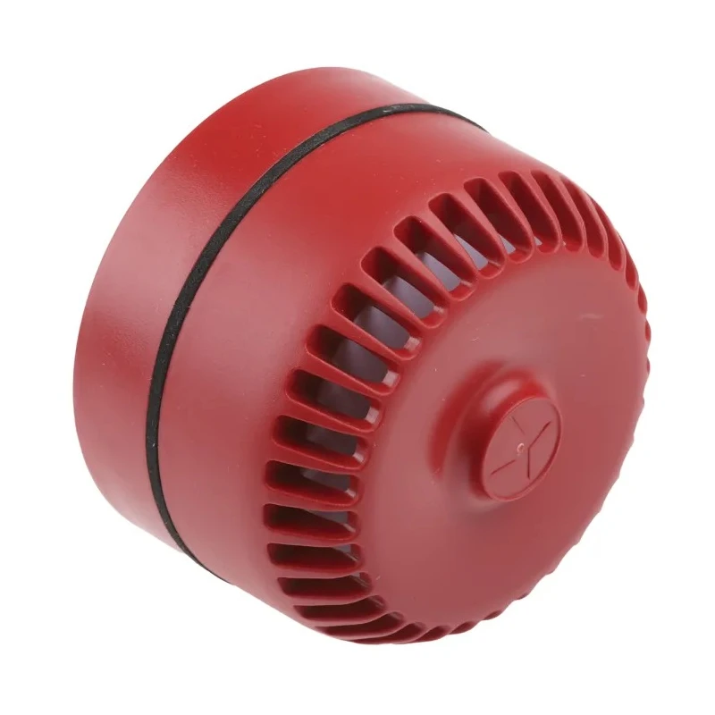 Eaton Roshni Series Electronic Sounder Surface Mount IP54 Red ABS Housing 28V DC 102 dB 32-Tone 540501FULL-0415X