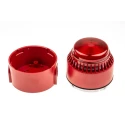 Eaton Flashni Series Red Sounder-Beacon Combination, IP65, IP55, 28V DC, 110 dB @ 1m, Electronic 640452FULL-0080X
