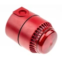 Eaton Flashni Series Red Sounder-Beacon Combination, IP65, IP55, 28V DC, 110 dB @ 1m, Electronic 640452FULL-0080X