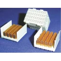 TE Connectivity Z-PACK HM-Zd 2.5 mm Pitch Backplane Connector, Right Angle Female, 80 Contacts, 700mA Current 6469001-1