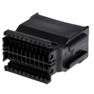 TE Connectivity MULTILOCK 040 Female Connector Housing, 20 Contacts, 2.5 mm Pitch, 2 Row Straight, Polybutylene 175652-2