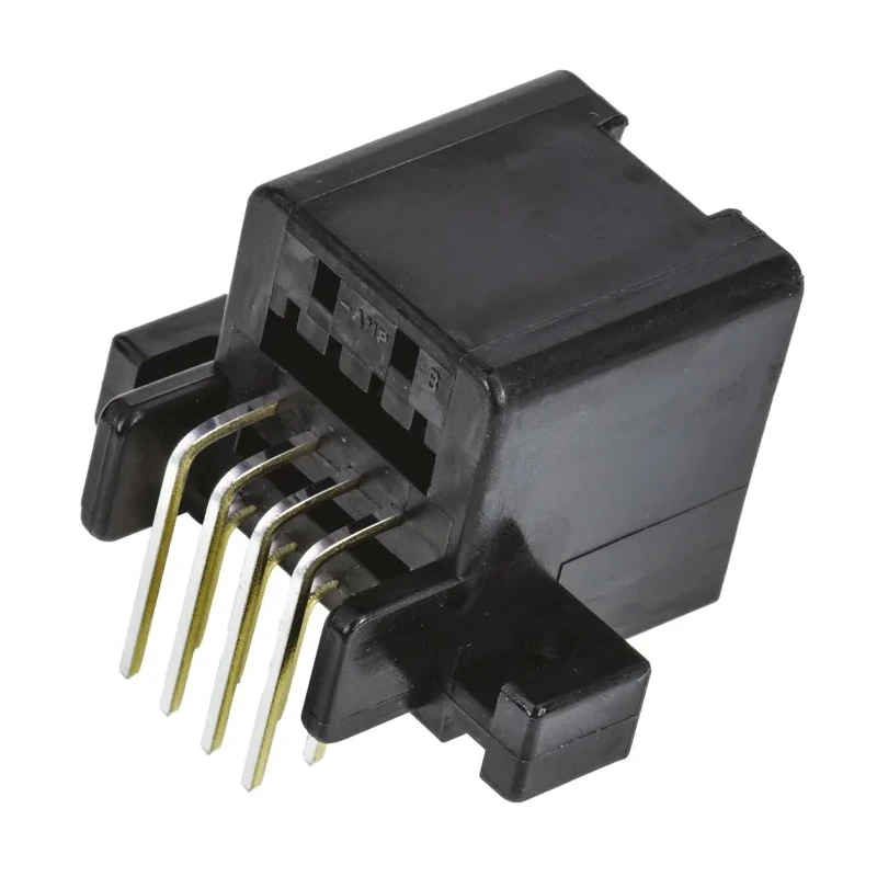 TE Connectivity MULTILOCK 040 Female Connector Housing 2.5 mm Pitch 8 Way 2 Row Right Angle 174049-2