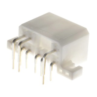 TE Connectivity MULTILOCK 070 Female Connector Housing 3.5 mm Pitch 8 Way 2 Row Right Angle 173856-1