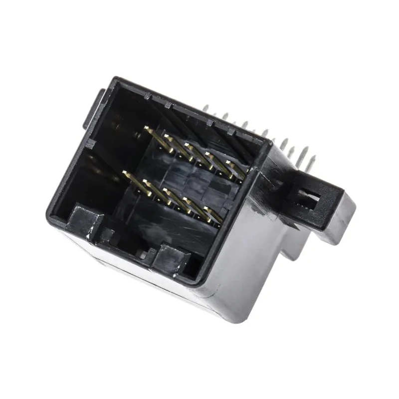 TE Connectivity MULTILOCK 040 Automotive Connector Female Black Through Hole 12 Way Solder Termination 174051-2