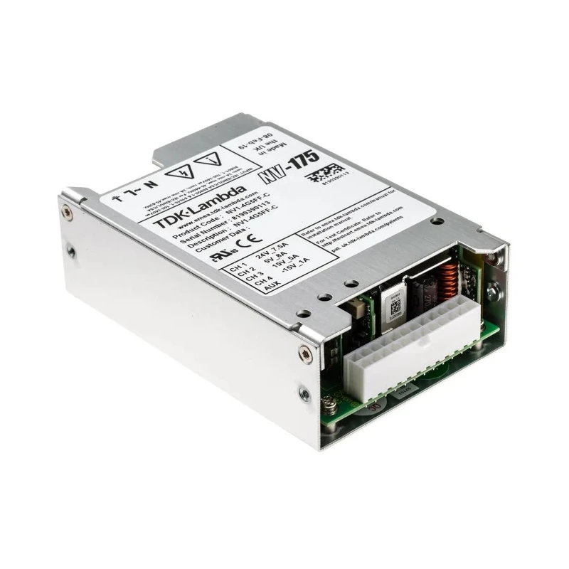 TDK-Lambda Switching Power Supply 4 Output 24V DC 180W 264V AC NV1-4G5FF-C