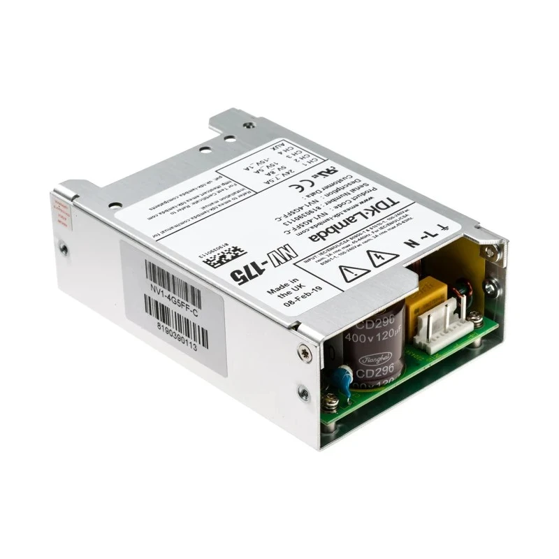 TDK-Lambda Switching Power Supply 4 Output 24V DC 180W 264V AC NV1-4G5FF-C