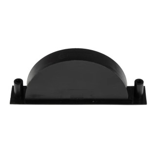 Southco Black Aluminium Stainless Steel Drawer Handle 29.5 mm Height 106 mm Length 67-25