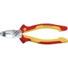 Wiha VDE/1000V Approved Combination Cutter, Diagonal Cutter, 170mm, Steel Jaw, Bi-Metal Handle 38552