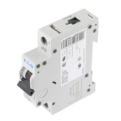 Eaton xEffect Miniature Circuit Breaker 1-Pole 2A 230V AC Thermal Magnetic Tripping 10 kA Breaking Capacity 278607 FAZ-S2/1