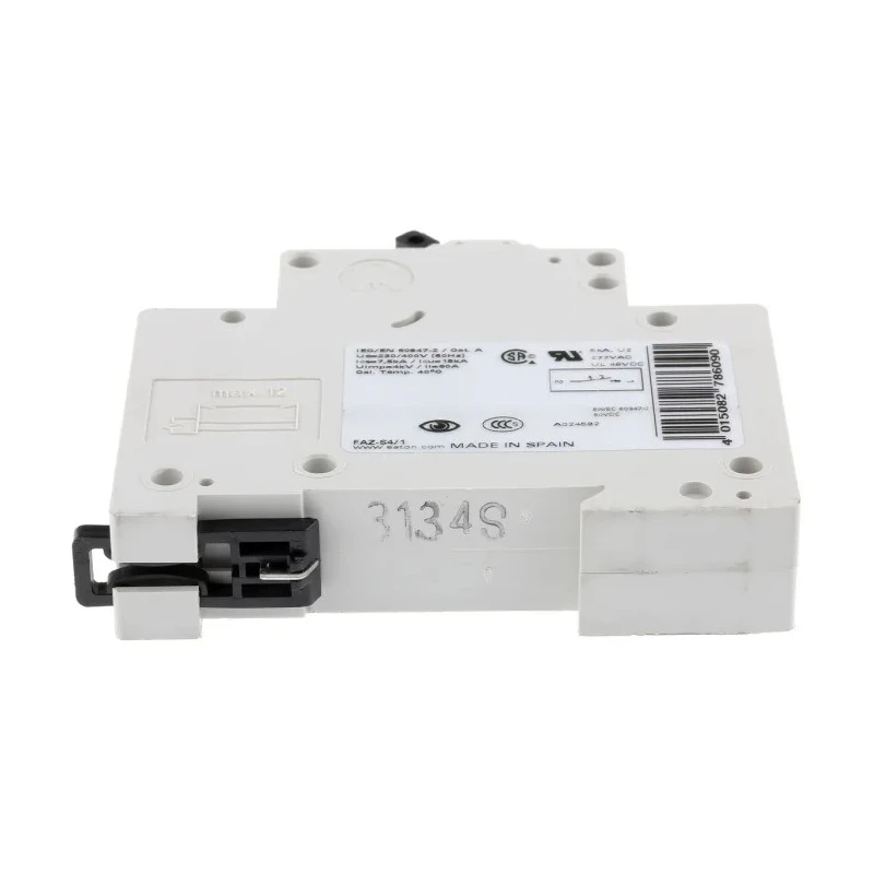 Eaton xEffect Miniature Circuit Breaker, 1-Pole, 4A, Type S, 230V AC, 10 kA Breaking Capacity 278609 FAZ-S4/1