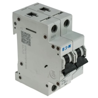 ABB xEffect FAZ Miniature Circuit Breaker, 2-Pole, 1A, Type S, 230V AC, 60V DC, 10kA Breaking Capacity 278805 FAZ-S1/2